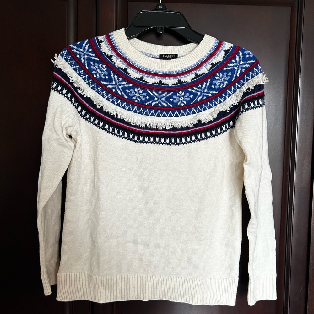 Talbots Fair Isle Sweater